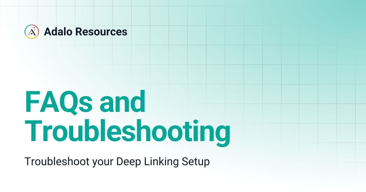 FAQs and Troubleshooting | Adalo Resources